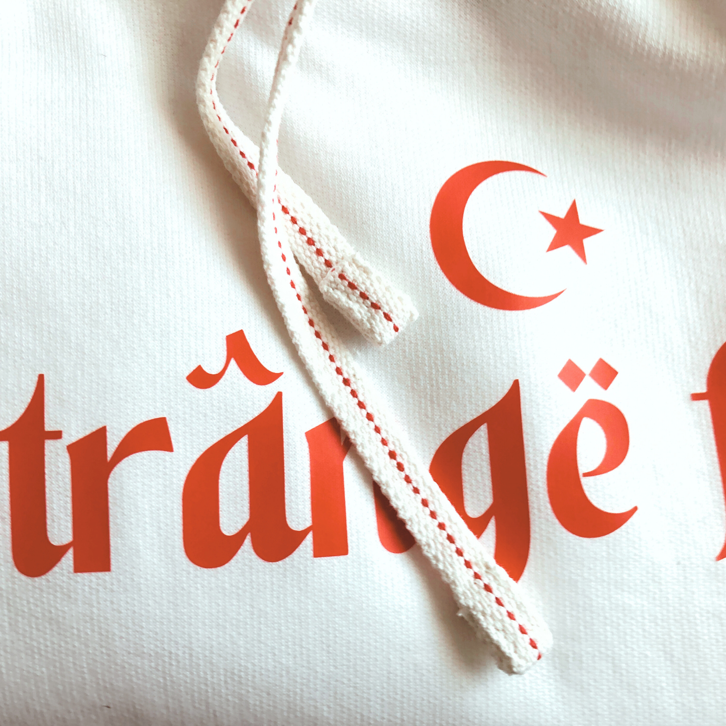 Strange Fruit "Nyaope" White Hoodie - Unisex