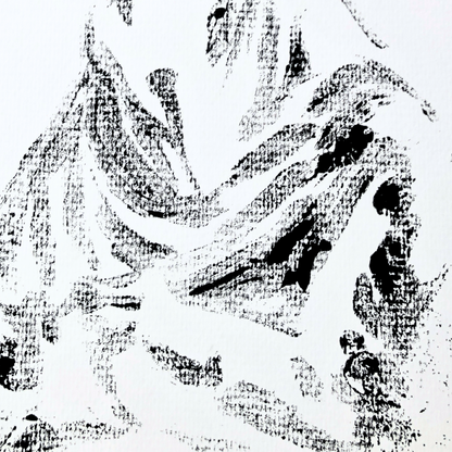 Niqab IV - Montle Moorosi - Original Monotype Print