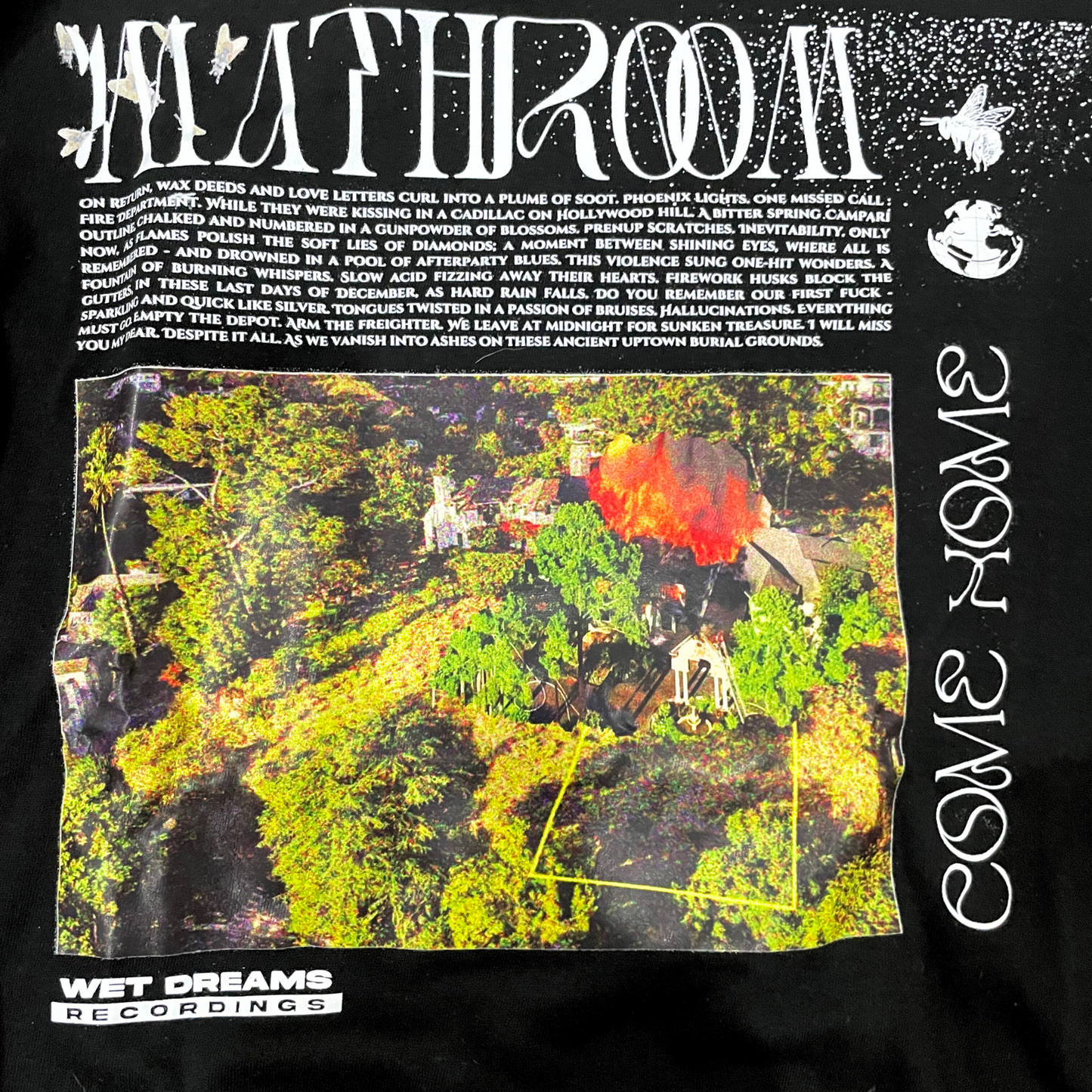 Mathroom // Wet Dreams Recordings - "Come Home" T-Shirt