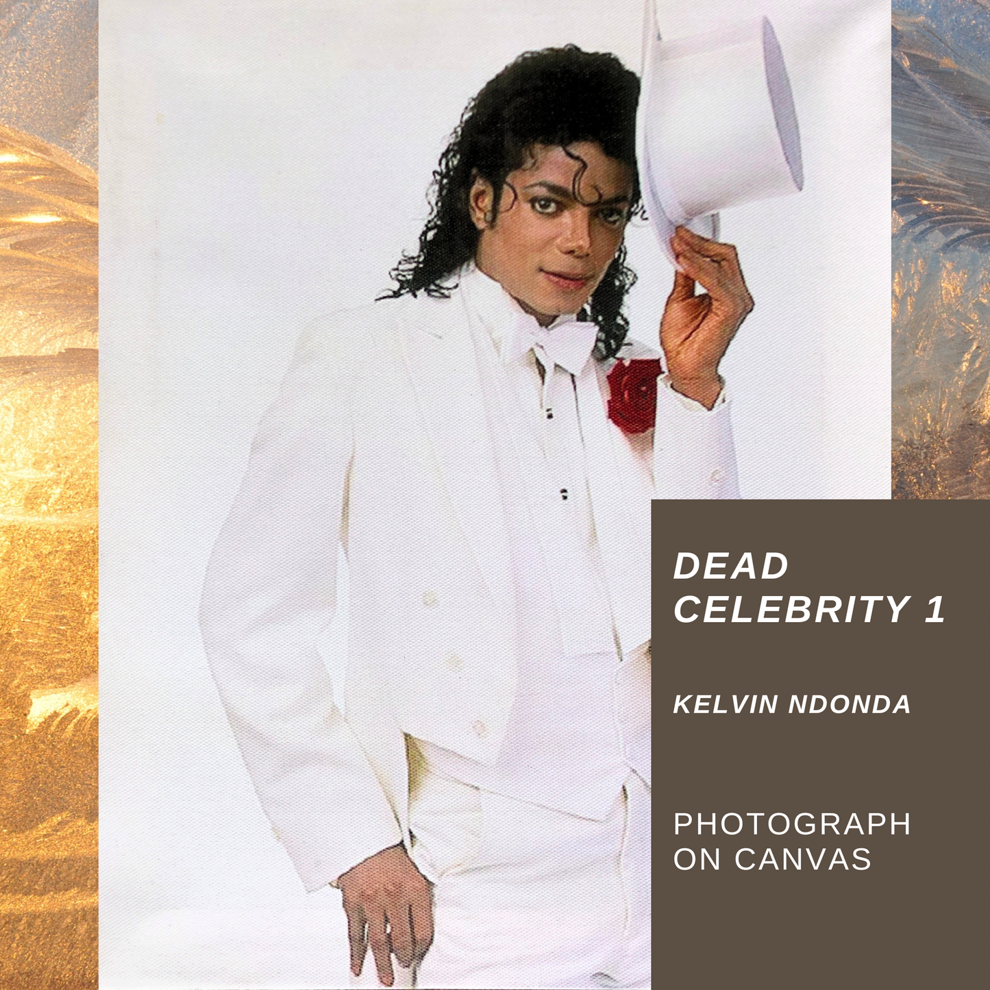 Kelvin Ndonda - " Dead Celebrity 1 " - Photograph on Canvas