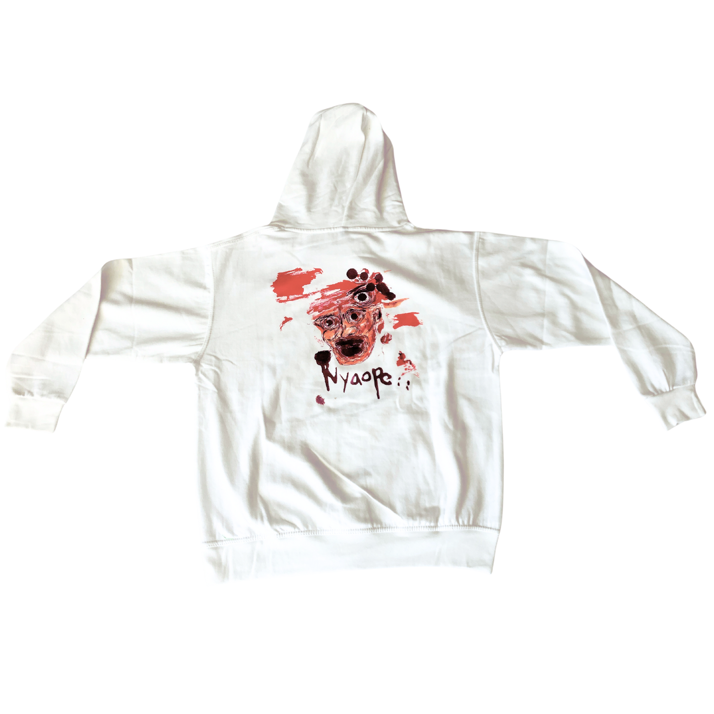 Strange Fruit "Nyaope" White Hoodie - Unisex