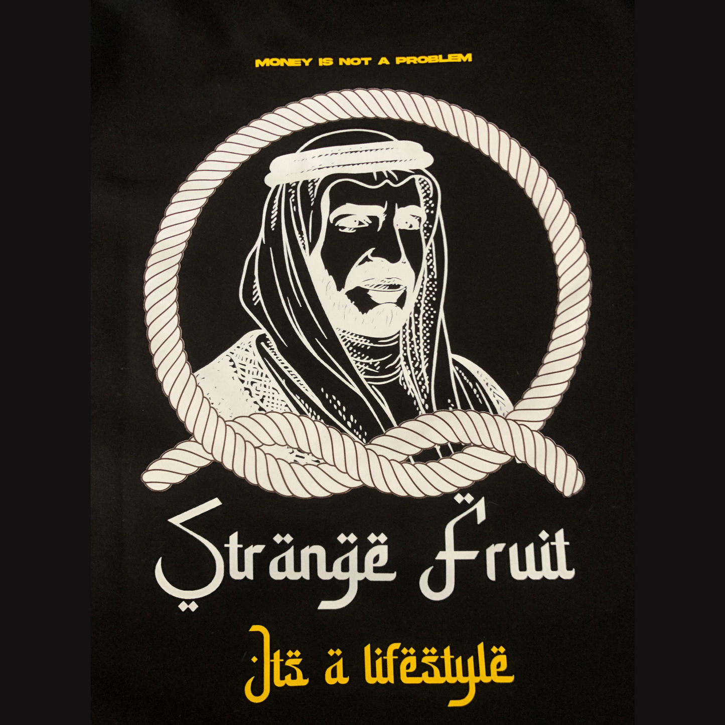 Strange Fruit - Money Is Not a Problem - Black Sweat Shirt - Unisex