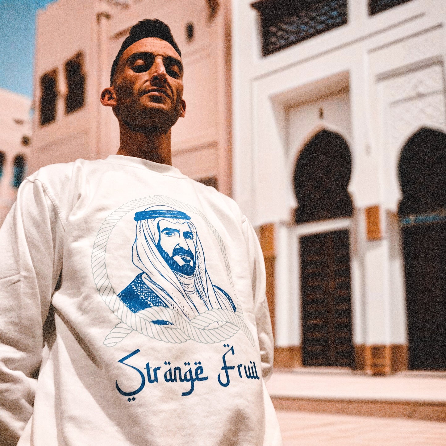 Strange Fruit - Arab Money - White Sweat Shirt - Unisex