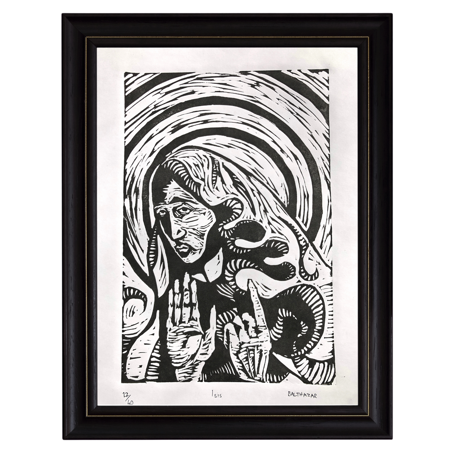 Isis - Balthazar Erasmus (Limited Edition, Original Lino Cut Prints)