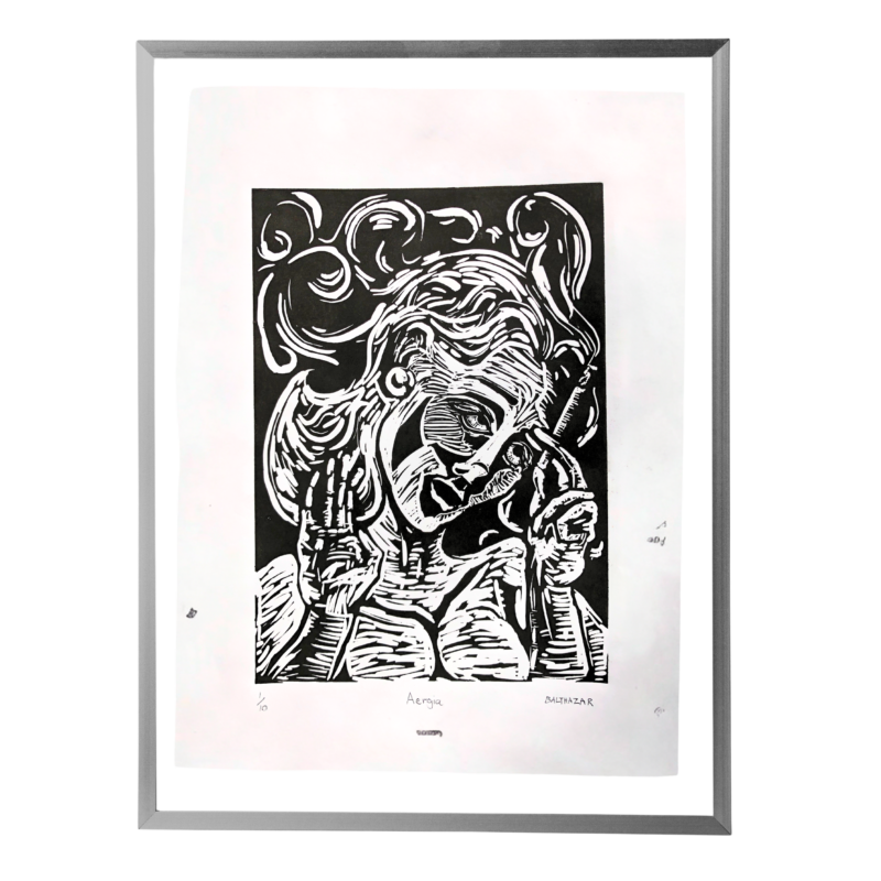 Aergia - Balthazar Erasmus (Limited Edition, Original Lino Cut Prints)